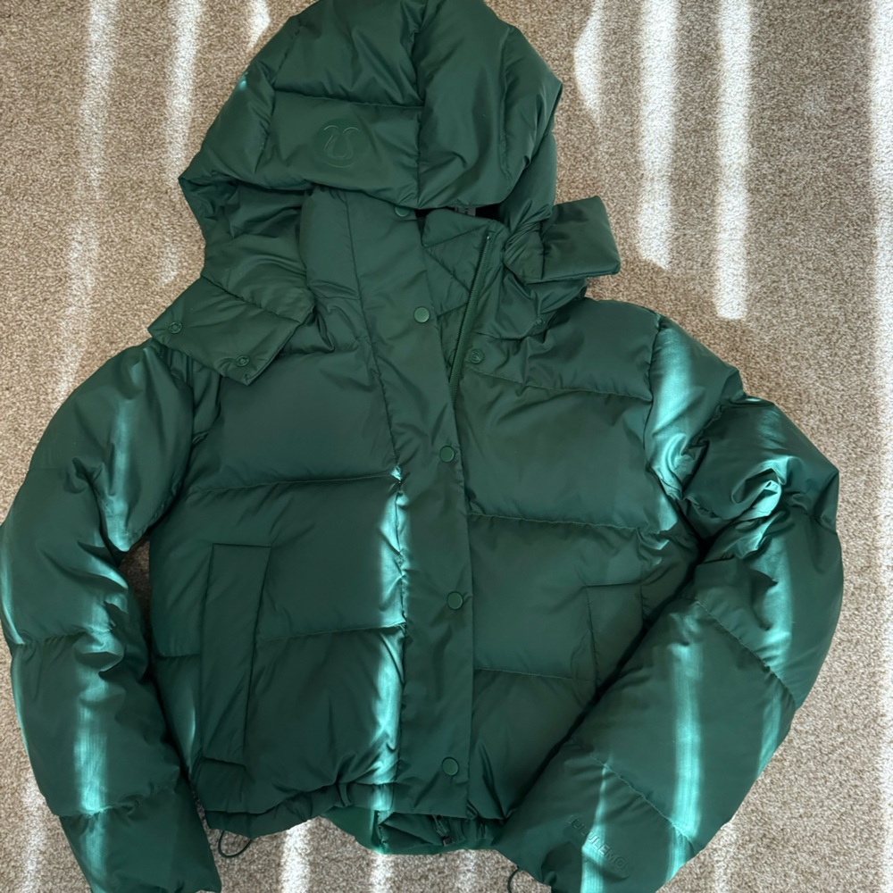 lululemon wunder puff cropped jacket